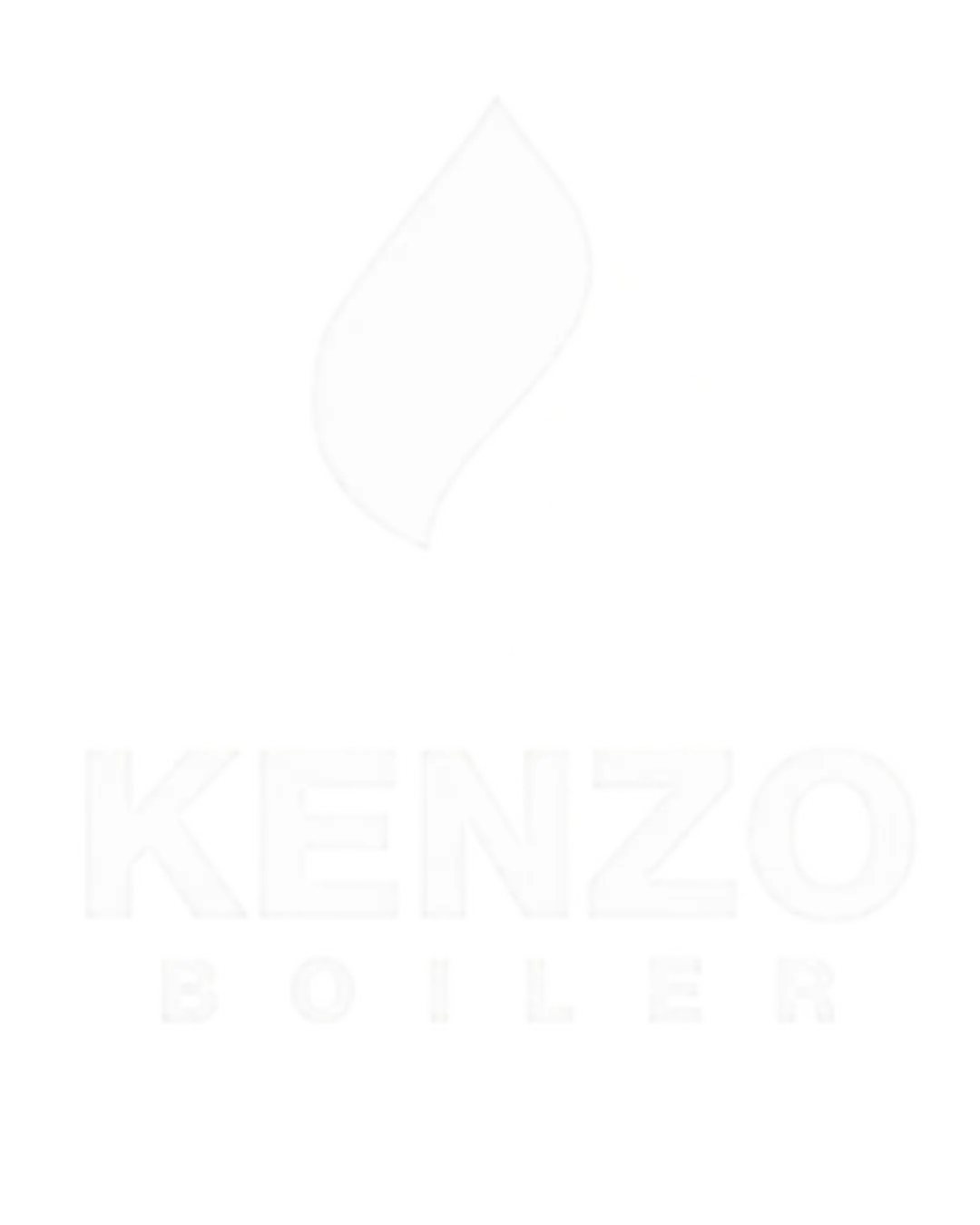 logo kenzo boiler allwhite